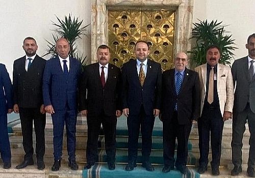 Ardahan ve Kars Oda Başkanları Milletvekili Kaan Koç la Görüştü 