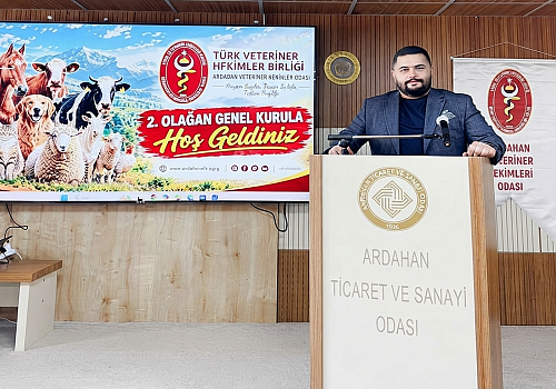 Ardahan Veteriner Hekimleri Odası’nda Ömürcan Sural Güven Tazeledi