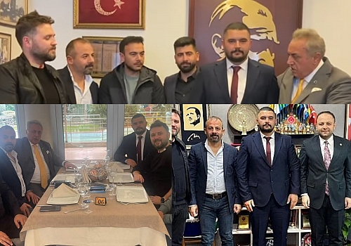 Ardahan Veteriner Odası Başkan ve üyeleri Saffet Kaya ve Kaan Koç’u Ziyaret ettiler 