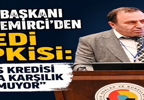 ATSO Başkanı Çetin Demirci'den Kredi Tepkisi: Nefes Kredisi Sahada Karşılık Bulmuyor