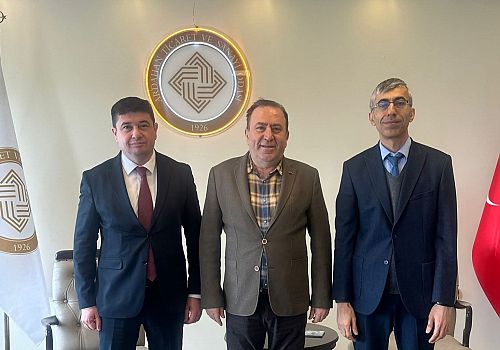 Azerbaycan Kars Başkonsolosu Aliyev’den ATSO’ya Ziyaret