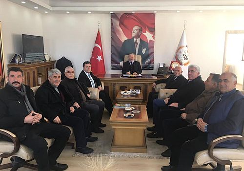 Başkan Faruk Demir Hanak Damal Posof Belediyelerini ziyaret Etti 