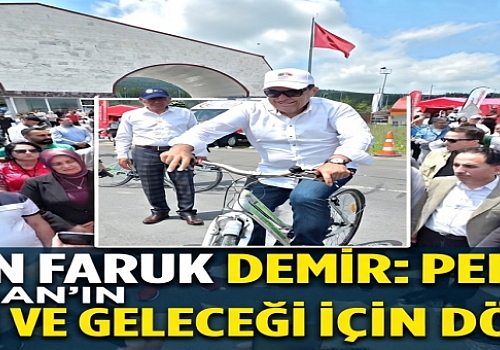 Başkan Faruk Demir: Pedallar Ardahan’ın Doğası ve Geleceği İçin Dönüyor