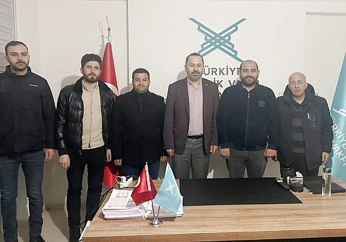 Başkan Hakan Aydın, ve yönetim kurulu  (TÜGVA) Ardahan İl Temsilciliği'ni ziyaret etti