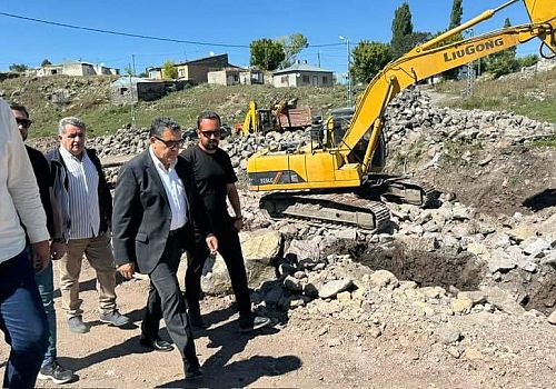 Belediye Başkanı Faruk Demir, Alabalık Deresindeki Islah çalışmaları için Vekil Kaan Koç’a teşekkür etti