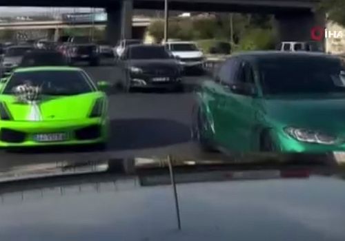 Beşiktaş’ta trafikte drift yapan 6 sürücüye 36 bin 951 lira ceza