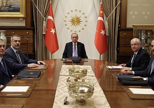 Beştepe'de güvenlik zirvesi! Erdoğan başkanlığında gerçekleşti
