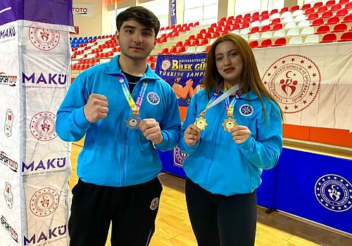 Bilek Güreşi sporcusu Aybüke Yıldız, Ardahan’ı gururlandırmaya devam ediyor