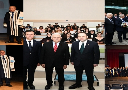 Binali Yıldırım’a Ardahan’da Anlamlı Paye: Fahri Doktora Unvanı Verildi