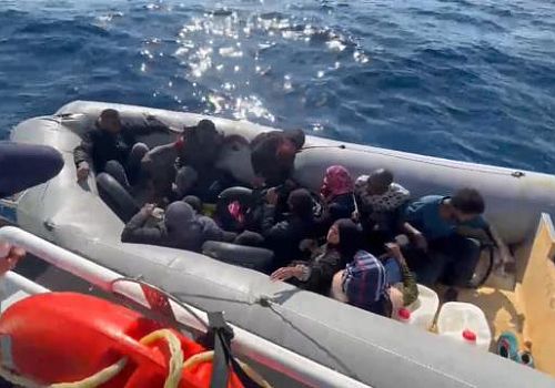 Bodrum'da 15 düzensiz göçmen yakalandı