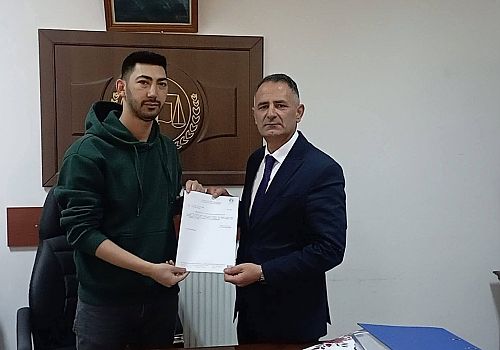 Candar Yılmaz Mazbatasını Aldı, Görevine Resmen Başladı