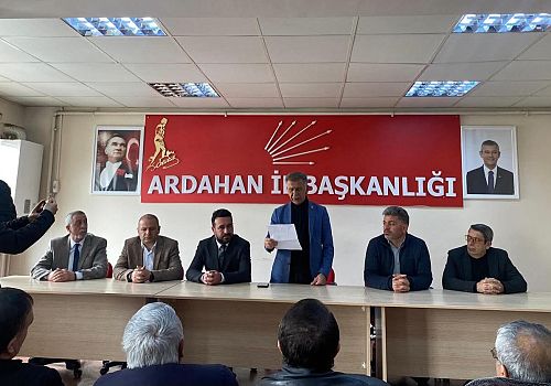 CHP Ardahan’dan Ankara İl Başkanı Erkol Kararına İlişkin Açıklama