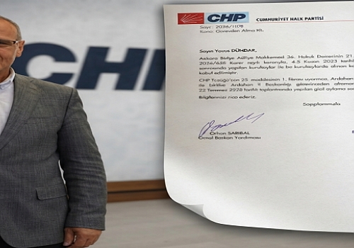 CHP Ardahan İl Başkanı Yunus Dündar Görevden Alındı