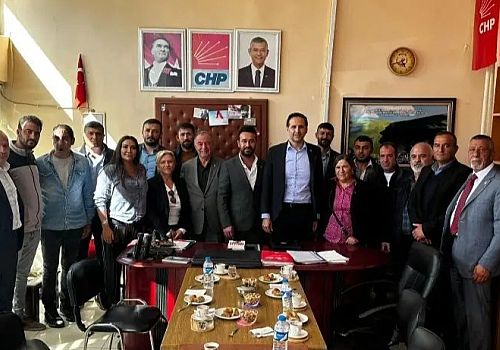 CHP Ardahan İl Teşkilatından Hanak İlçe Başkanlığına Ziyaret