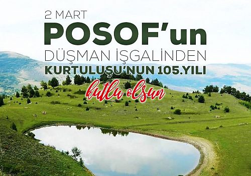 CHP Ardahan Milletvekili Özgür Erdem’den Posof’un Kurtuluş Yıl Dönümü Mesajı