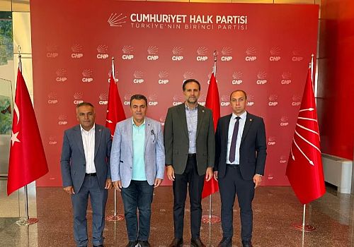 CHP Ardahan yöneticileri, Göle Belediye Başkanı Gökhan Budak’ın istifasının ardından bir araya geldi.