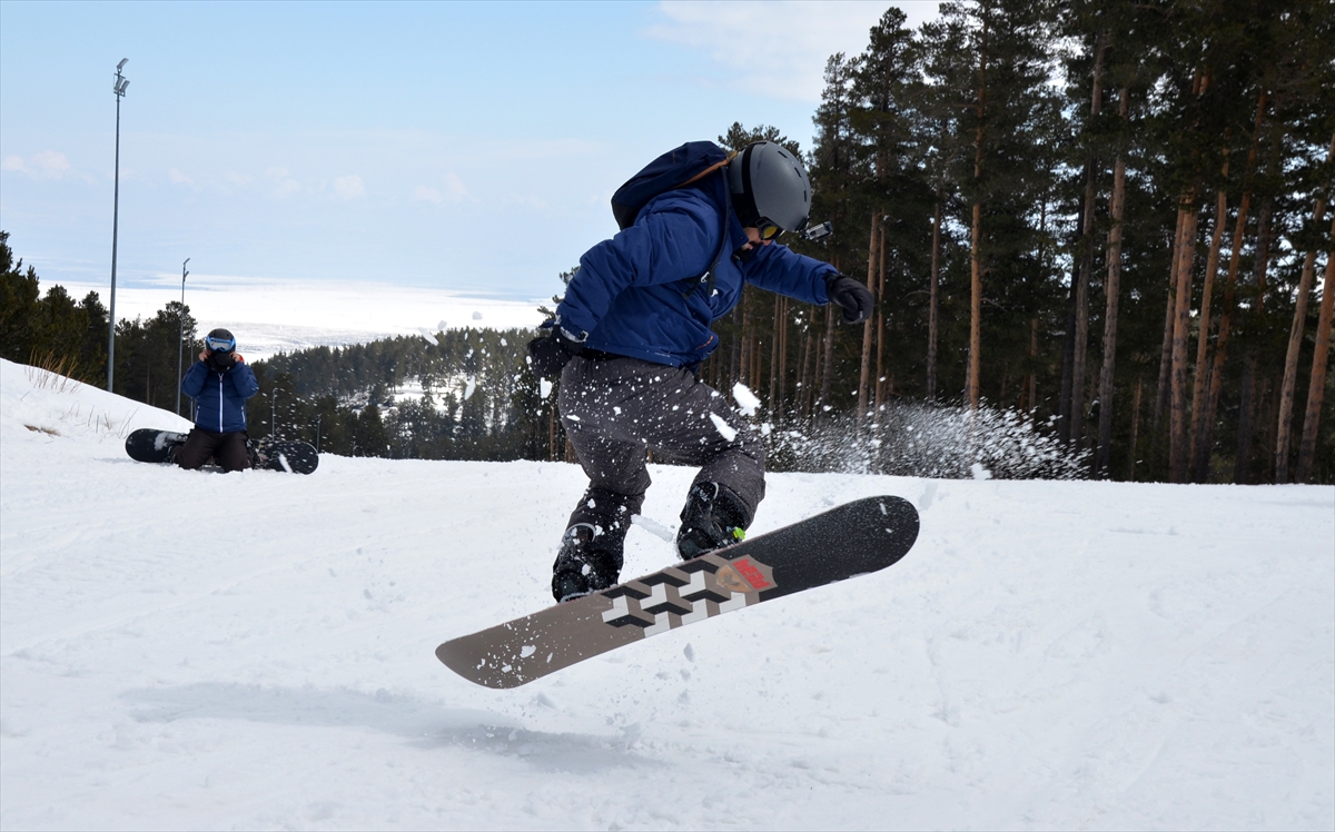 Cıbıltepe Kayak Merkezinden sezona veda