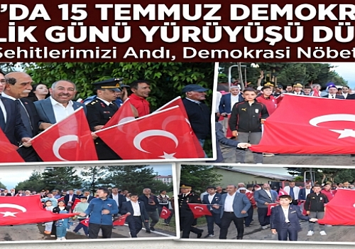Çıldır’da 15 Temmuz Demokrasi ve Milli Birlik Günü Yürüyüşü Düzenlendi