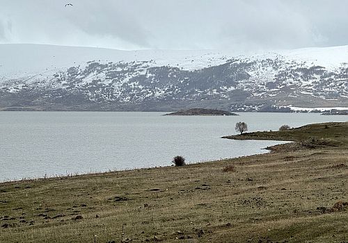 Çıldır'da Bahar Mesaisi: Aktaş Gölü Buzlarından Arındı