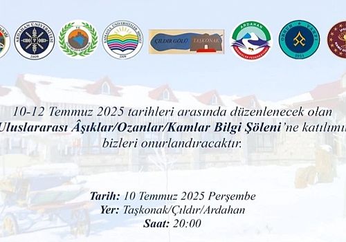 Çıldır da  bu yıl birincisi düzenlenecek uluslararası âşıklar şöleninde bir araya geliyor.
