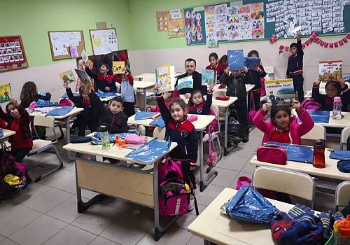 Çıldır da İlk Kitabım ve Okuma etkinliği düzenledi.