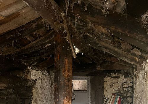 Çıldır’da Kar Ağırlığı Facia Getirdi: Ev ve Ahır Çöktü