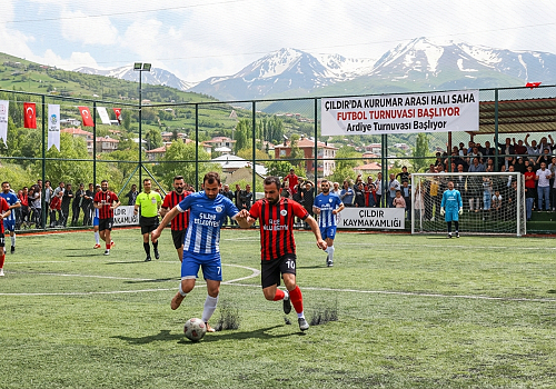 Çıldır'da Kurumlar Arası Halı Saha Futbol Turnuvası Başlıyor