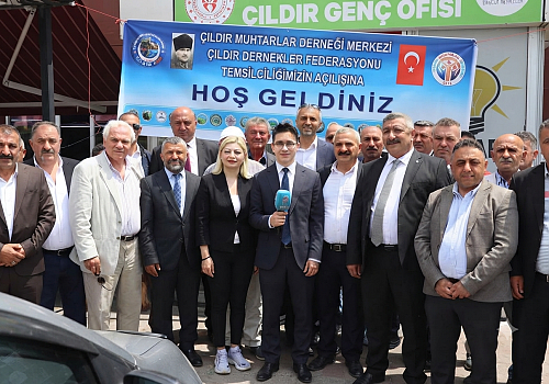 Çıldır Dernekler Federasyonu Temsilciliği Hizmete Girdi