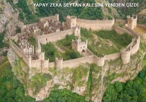 Çıldır ilçesindeki Şeytan Kalesi yapay zekâyla yeniden düzenlendi