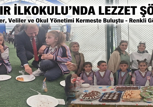 Çıldır İlkokulu'nda lezzet şöleni: Yıl sonu tatlı şenliği büyük ilgi gördü