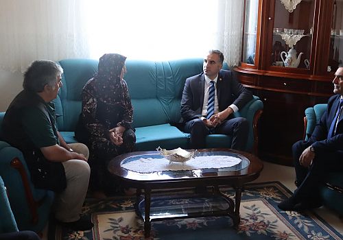 Çıldır Kaymakamı Efe KILIÇ ilk ziyaretini Şehit Ailesine yaptı 