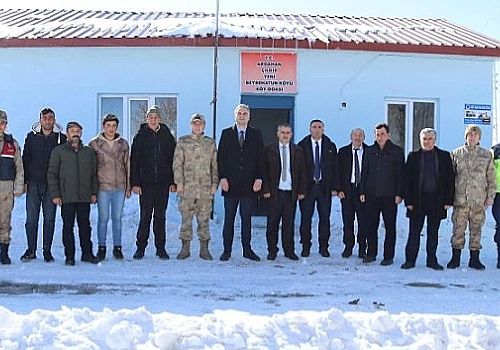 Çıldır Kaymakamı Efe Kılıç, Yenibeyrahatun köyünü ziyaret etti