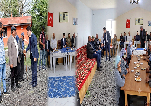 Çıldır Kaymakamı Sakızcı'dan Köy Ziyaretleri
