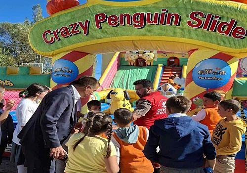 Çıldır Kurtkale’de Çocukların Yüzü Merkezim Her Yerde ile Güldü