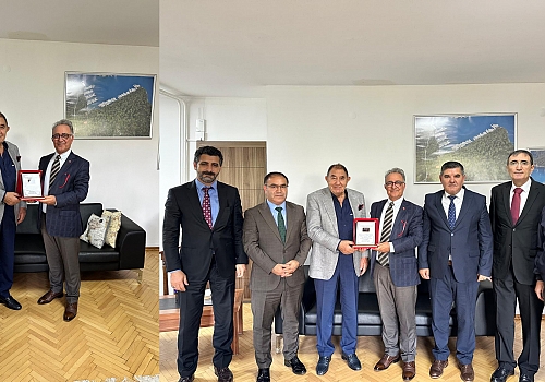 Çıldırlı Eğitimciler Platformundan Prof. Dr. Esfender Korkmaz’a Teşekkür Ziyareti