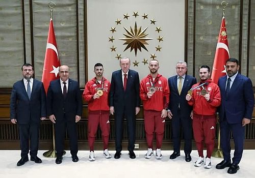 Çıldırlı Şampiyon Eray Şamdan, Cumhurbaşkanı Erdoğan Tarafından Kabul Edildi