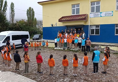 Çıldur Kurtkale de Çocuklar Spor ve Eğlenceyle Buluştu