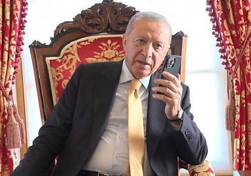 Cumhurbaşkanı Erdoğan, 18 yıl önce şehit düşen Piyade Er Yılmaz'ın ailesiyle görüştü