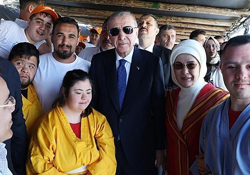 Cumhurbaşkanı Erdoğan, 7. Etnospor Kültür Festivali'ni ziyaret etti