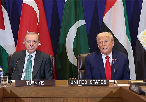 Cumhurbaşkanı Erdoğan, ABD Başkanı Trump ile Gazze Konulu Bölgesel Toplantı'ya katıldı