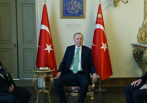 Cumhurbaşkanı Erdoğan, Anayasa Mahkemesi Başkanı Özkaya’yı kabul etti