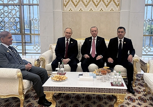 Cumhurbaşkanı Erdoğan Aşkabat’ta Yoğun Diplomasi Trafiği Yaşadı