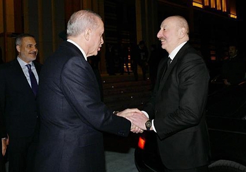 Cumhurbaşkanı Erdoğan, Azerbaycan Cumhurbaşkanı Aliyev ile iftar yaptı