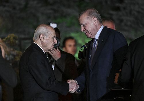 Cumhurbaşkanı Erdoğan, Bahçeli’yi Ankara’daki Konutunda Ziyaret Etti