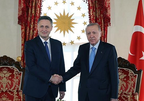 Cumhurbaşkanı Erdoğan, Becirovic'i kabul etti