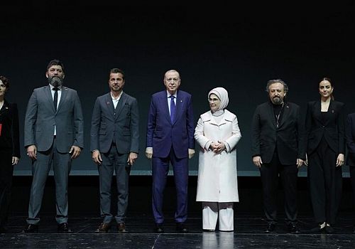 Cumhurbaşkanı Erdoğan, Bir Adam Yaratmak Filminin Galasına Katıldı