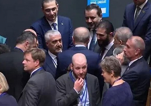 Cumhurbaşkanı Erdoğan BM Genel Kurulu'nda! Suriye Devlet Başkanı Şara ile ayaküstü görüştü