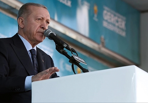 Cumhurbaşkanı Erdoğan: CHP İstanbul'da, Mersin'de ve kimi başka yerlerde DEM ile demlendi