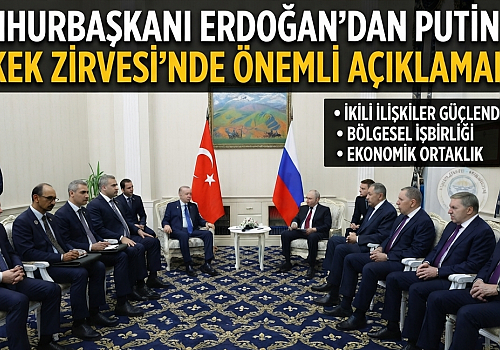 Cumhurbaşkanı Erdoğan'dan Putin ile Bişkek Zirvesi'nde Önemli Açıklamalar