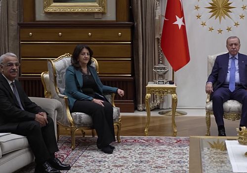 Cumhurbaşkanı Erdoğan, DEM Parti heyetini Beştepe’de kabul etti